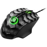 Sharkoon Drakonia II gaming muis Zwart, 100 - 15000 dpi, RGB leds