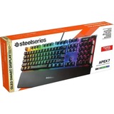 SteelSeries Apex 7 RGB mechanisch gaming toetsenbord Zwart, FR lay-out (AZERTY), SteelSeries QX2 Red, 100%