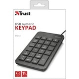 Trust Xalas USB Numpad Zwart, 22221