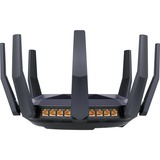 ASUS RT-AX89X router Zwart, 2x USB-A 3.2 (5 Gbit/s)