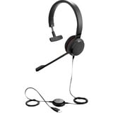 Jabra EVOLVE 30 II UC Mono over-ear headset Zwart