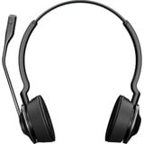 Jabra Engage 65 Stereo on-ear headset Zwart