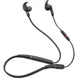 Jabra Evolve 65e MS + Link 370 in-ear oortjes Zwart, Bluetooth 4.2 (BLTE)