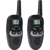 Topcom Twintalker RC-6411 Walkie Talkie set walkie-talkie Zwart