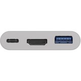 goobay USB-C Multiport adapter Wit