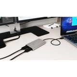 i-tec Thunderbolt 3 > Dual DisplayPort adapter Zwart, 0,27 meter