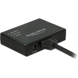 DeLOCK 1x HDMI in > 2x HDMI out hdmi splitter Zwart, 60 centimeter, 4K