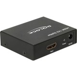 DeLOCK 1x HDMI naar 2x HDMI Splitter Zwart, 4K