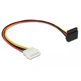 DeLOCK 4-pin 5,25" (male) naar 15-pin SATA (female) kabel 30 centimeter