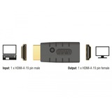 DeLOCK HDMI-A male naar HDMI-A female adapter en EDID Emulator Zwart
