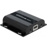 DeLOCK HDMI Receiver voor video over IP hdmi extender Zwart