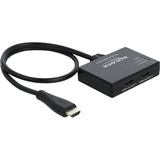 DeLOCK HDMI naar 2x HDMI splitter Zwart, 4K 60 Hz