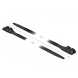 DeLOCK Kabelbinder met dubbele vergrendeling L 1000 x B 9 mm Zwart, 10 stuks