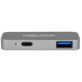 DeLOCK Mini dockingstation voor Macbook 5K Grijs