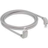 DeLOCK Patchkabel S/FTP, RJ-45 met Cat.6a Grijs, 2 meter