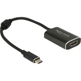 DeLOCK USB-C naar HDMI adapter Donkergrijs, 4K 60Hz