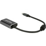 DeLOCK USB-C naar Mini DisplayPort adapter Donkergrijs, Power Delivery