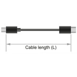 DeLOCK eSATA 3Gb/s > eSATA  kabel Zwart, 2 meter