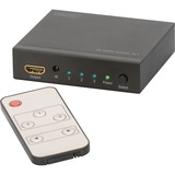 Digitus 3 in naar 1 out 4K HDMI Switch Zwart