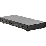 Digitus HDMI Video Splitter 1x8 hdmi splitter Zwart