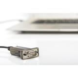 Digitus Serieel > USB-C kabel Zwart, 1 meter