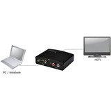 Digitus VGA en Audio naar HDMI adapter converter 