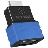 ICY BOX Adapter HDMI naar VGA Zwart/blauw, IB-AC516