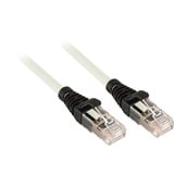 Patchsee Deskpatch UTP, RJ-45 met Cat.6a kabel Wit, 5 meter