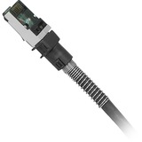 Patchsee Patchkabel FTP, RJ-45 met Cat.6a Zwart, 0,9 meter