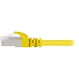 Sharkoon Cat.6 netwerkkabel Geel, 10 meter, SFTP, RJ-45