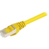 Sharkoon Cat.6 netwerkkabel Geel, 1,5 meter, SFTP, RJ-45