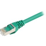 Sharkoon Cat.6 netwerkkabel Groen, 1 meter, SFTP, RJ-45