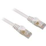 Sharkoon Cat.6 netwerkkabel Wit, 10 meter, SFTP, RJ-45