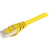 Sharkoon Patchkabel SFTP, RJ-45 met Cat.6 Geel, 0,5 meter