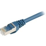 Sharkoon Patchkabel SFTP, RJ-45 met Cat.6 Blauw, 0,25 meter