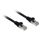 Sharkoon Patchkabel SFTP, RJ-45 met Cat.6a Zwart, 10 meter, Halogeenvrij