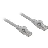 Sharkoon Patchkabel SFTP, RJ-45 met Cat.6a Grijs, 1 meter, Halogeenvrij