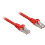 Sharkoon Patchkabel SFTP, RJ-45 met Cat.6a Rood, 5 meter, Halogeenvrij