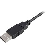 Sharkoon USB-A 2.0 naar USB-B kabel Zwart, 5 meter