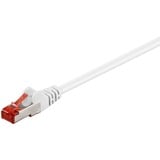 goobay Cat.6 netwerkkabel Wit, 3 meter, S/FTP (PiMF), RJ-45