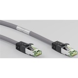 goobay Cat.8.1 netwerkkabel Grijs, 2 meter, S/FTP (PiMF), RJ-45