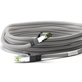 goobay Cat.8.1 netwerkkabel Grijs, 3 meter, S/FTP (PiMF), RJ-45