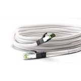 goobay Cat.8.1 netwerkkabel Wit, 3 meter, S/FTP (PiMF), RJ-45