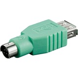 PS/2 (male) naar USB-A 2.0 (female) adapter