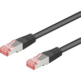 goobay Patchkabel RJ-45 S/STP met Cat.6 Zwart, 5 meter