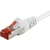 goobay Patchkabel RJ-45 S/STP met Cat.6 Wit, 50 meter