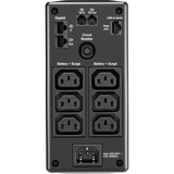 APC Back-UPS PRO BR900MI - Noodstroomvoeding ups Zwart, 6x C13 uitgang, USB, 900VA