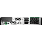 APC Smart-UPS 3000VA LCD RM 2U 230V ups Zwart, met SmartConnect