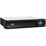 APC Smart-UPS C 1000VA LCD RM 2U 230V ups Zwart