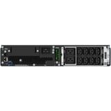 APC Smart-UPS On-Line 2200VA noodstroomvoeding Zwart, 8x C13, 2x C19 uitgang, rackmountable, 2U, SRT2200RMXLI